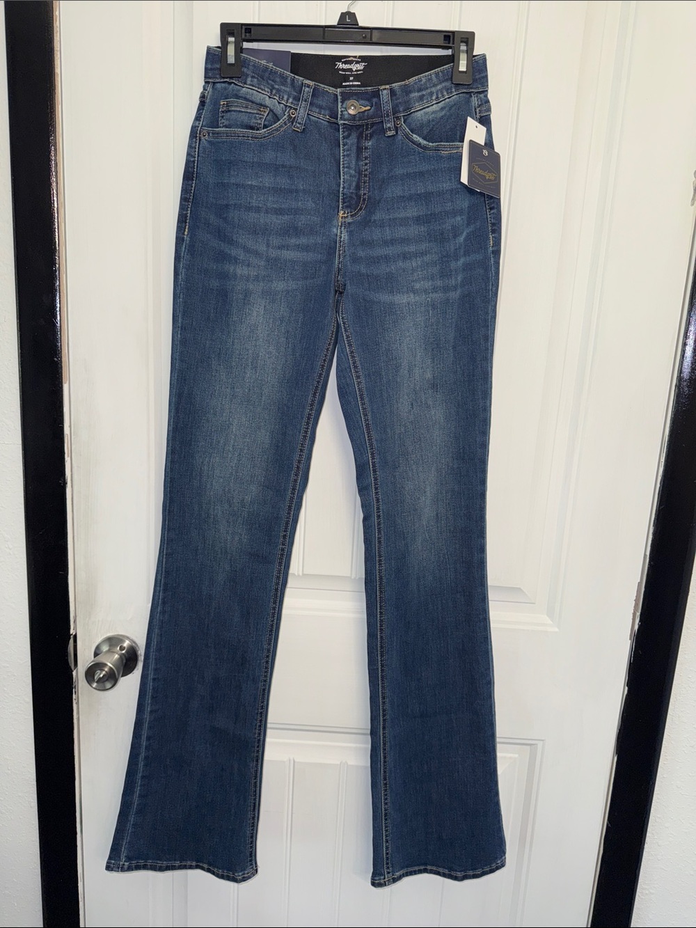 Women's Dark Blue Bootcut Jeans